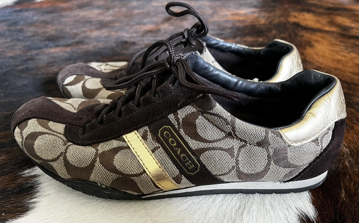 Coach tennis store shoes ebay
