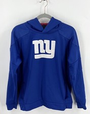 NFL Team Apparel New York Giants Hoodie Boys Size XL 18 Hooded Pullover