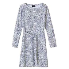 A.P.C. Rue Madame Paris Belted Mini Dress, Size M