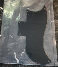 USA Made Single Ply Gloss Black Pickguard for 2015 Era Epiphone Tony Iommi