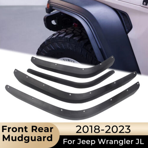 Für Jeep Wrangler JL 2018+ Kotflügel vorne & hinten Flares Verlängerungen Kotflügel Kit - L&R - Bild 2 von 12