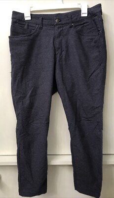 Lululemon Commission Pants Men's 32 (Fit 34x26) Slim fit ABC Gray