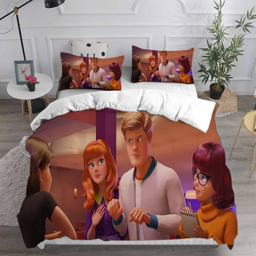 Cosplay Scooby Doo Velma Daphne 3D Duvet Cover Bedding