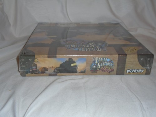 Trains and Stations: Delivery Develop Profit Board Game Wizkids 2013 Damaged Box - Picture 8 of 8
