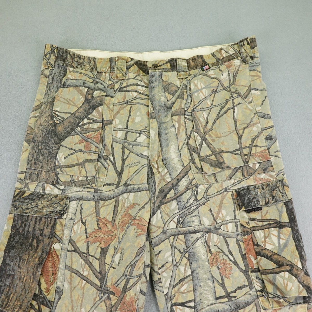 Vintage Hunting Pants Mens 44x30 Skyline Camo Apparition