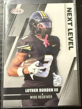 2025 Sage Football Next Level Black Luther Burden III #89 Missouri Tigers