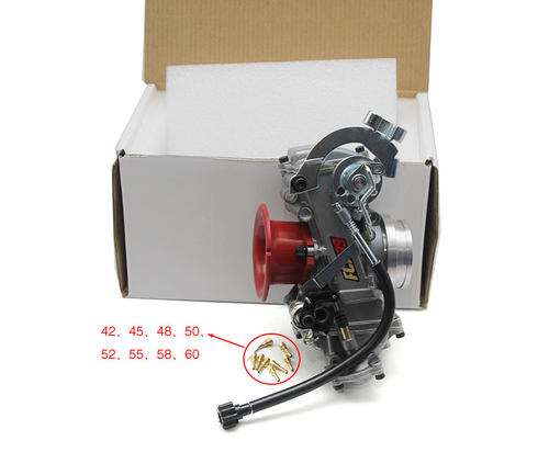 FCR41 Slant Side 41mm Racing Motorcycle Carburetor for Honda XR650 Suzki Yamaha - Picture 4 of 6