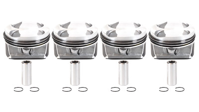4x Kolben 0.25mm Übermaß Citroen Berlingo C4 1,6 VTi 5FK EP6CB 11257589348 NEU