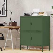 Elegro 4 Doors Metal Locker Storage Cabinet For Home,Office,School,Living Room