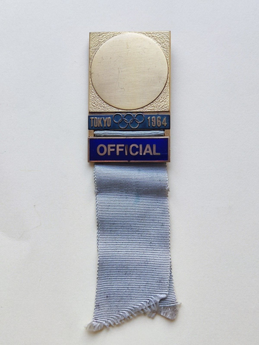 * Offizielles Abzeichen Japan Tokyo 1964 XVIII Olympische Sommerspiele - Bild 1 von 2