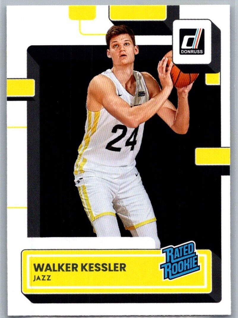 2022-23 DONRUSS BASKETBALL WALKER KESSLER RATED ROOKIE #222