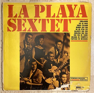 LA PLAYA SEXTET ST LP DISCOS Embajador Vinyl F | eBay