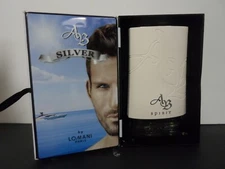 AB Spirit Silver For Men EDT Spray 3.3 / 100 ml Brand New, Sealed, By Lomani