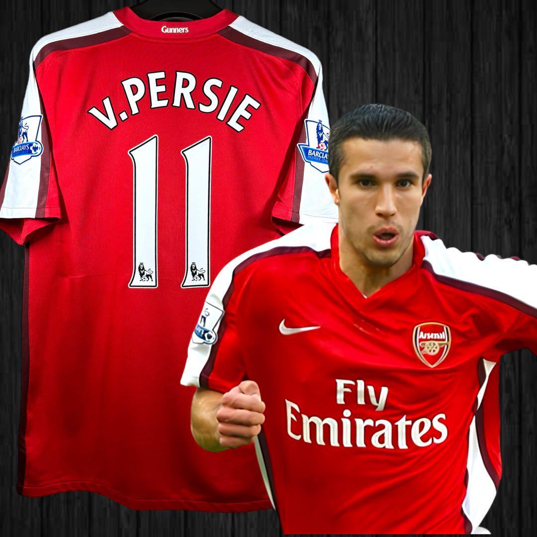Vintage van Persie Arsenal 08/10 Size L Nike Jersey Original Vintage van Persie Arsenal 08/10 Size L Nike Jersey Original