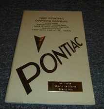 1980 Pontiac Grand Am Coupe Owner Operator Manual User Guide xo