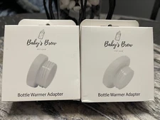 BABYS BREW BOTTLE WARMER ADAPTER PLAYTEX - SET OF 2 ADAPTERS - NEW