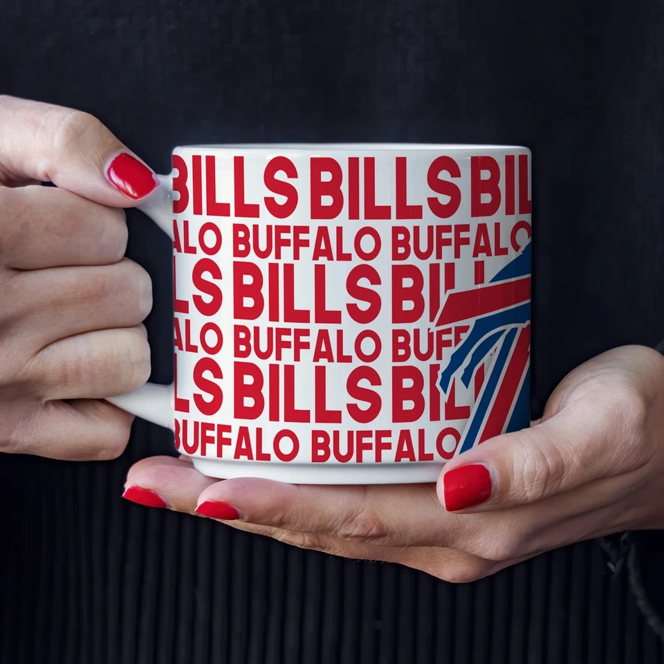 Taza de café Rico Industries NFL fútbol americano 14 oz Metro cerámica, equipo color cera... Foto 4 de 4