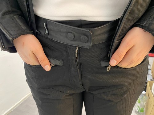 FML Motorrad Leder-/Textil-Kombi für Damen, Gr. 40 - wie neu - Bild 15 von 18