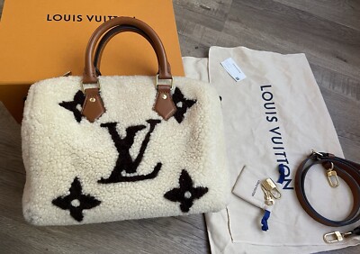 New LOUIS VUITTON Ski Speedy 25 Bandoulière Crossbody Bag M23468