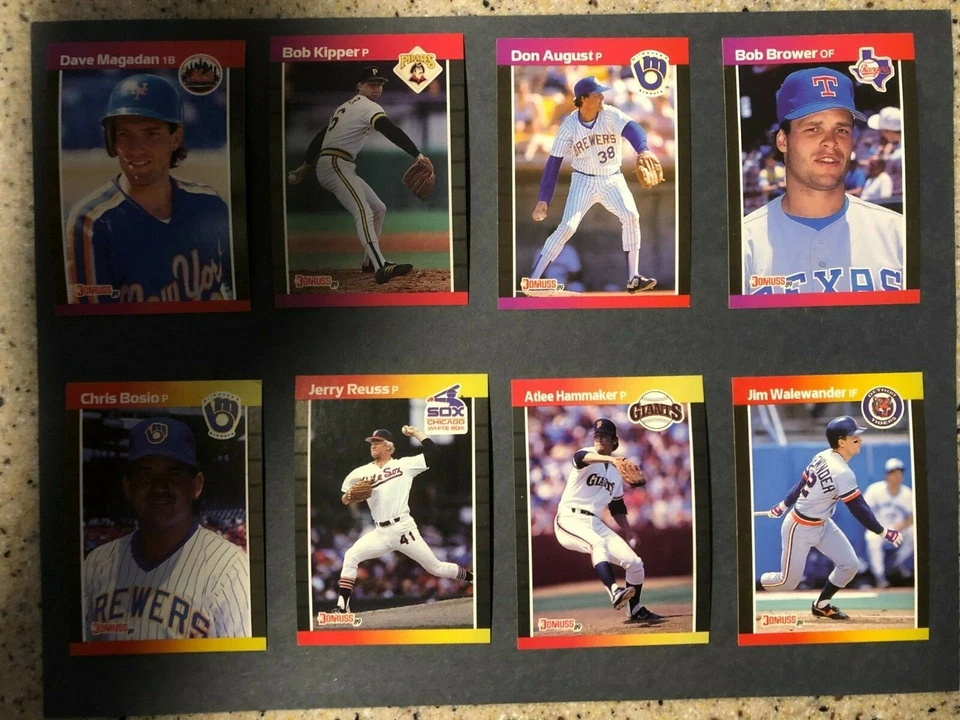 1989 DONRUSS BASEBALL CARDS YOU CHOOSE 367-629 MLB CARD FREE SHIPPING VINTAGE - Image 4 of 4