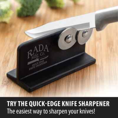Rada Knife Sharpener R119 + R101 Paring USA made easy to use w/instructions NEW