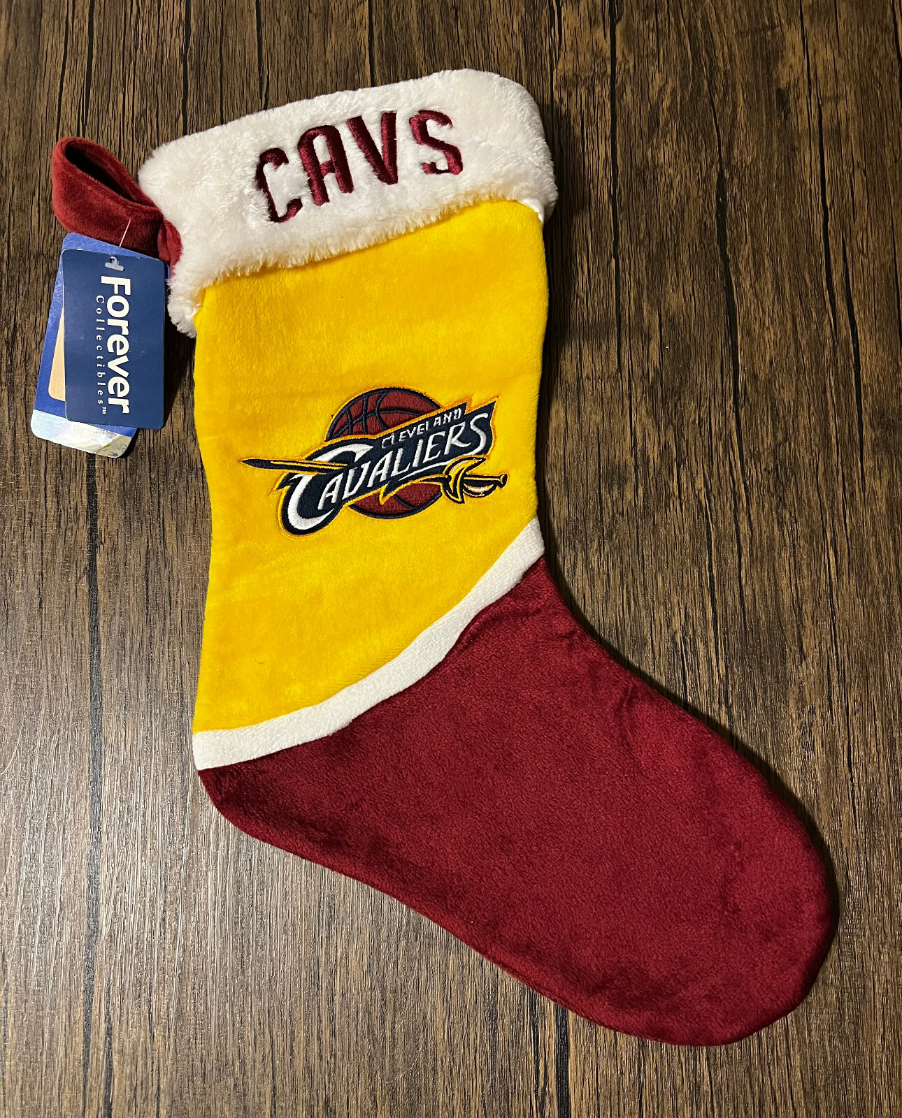 Cleveland Cavaliers New Holiday Christmas Team Stocking NBA