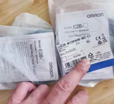 10Pcs New For Proximity Switch Sensor E2B-M12KN08-WZ-C1 2M