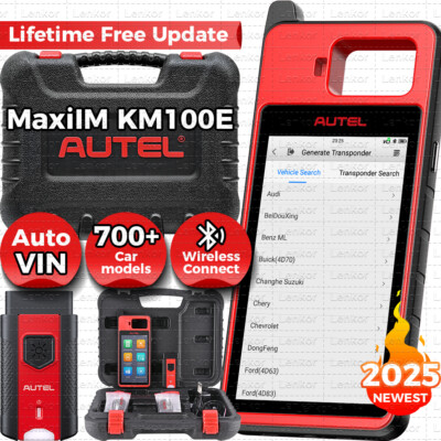 2025 Autel MaxiIM KM100 Key FOB PROGRAMMING Tool 60s Key Generation IMMObilizer