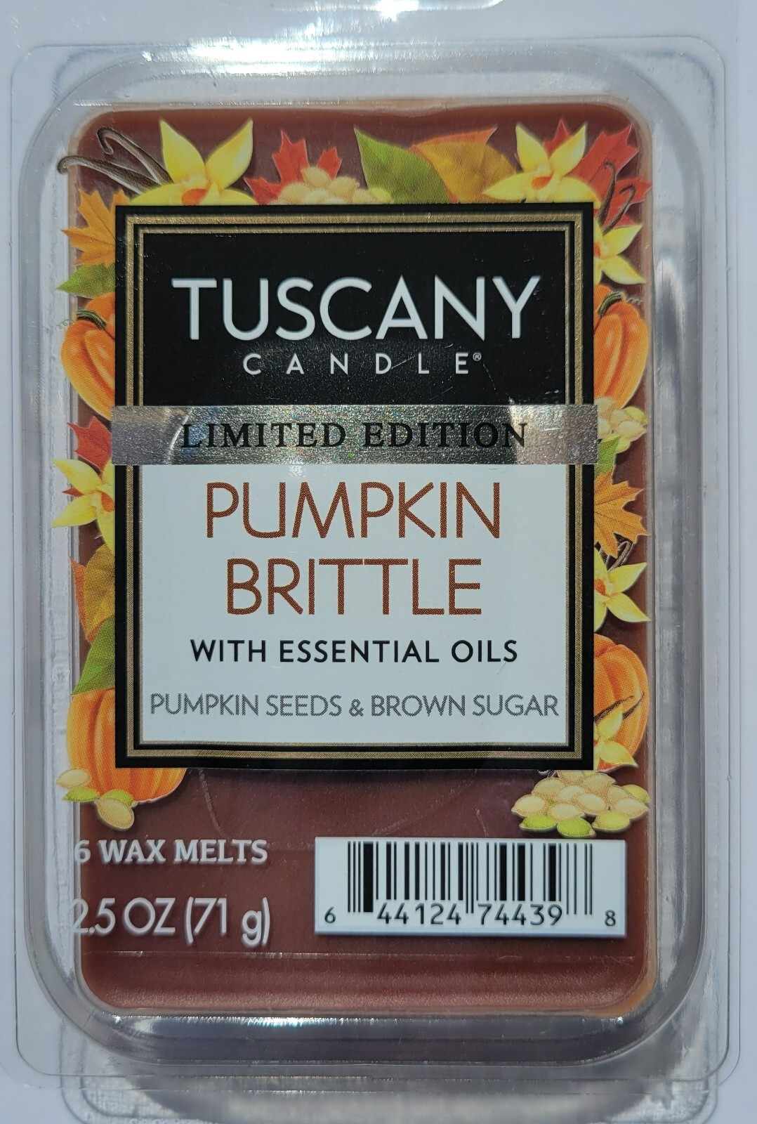 Lemon Pumpkin, Pumpkin Brittle Tuscany Candle Scented Wax Melts eBay