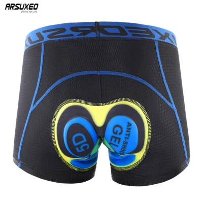 MTB Fahrrad Unterhose Fahrrad Unterwäsche gefüllt Fahrrad Shorts stoßfest - Bild 1 von 4