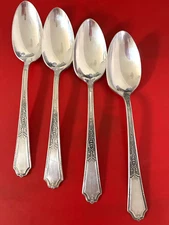 IS/Rogers ANCESTRAL Silverplate Soup or Tablespoons - Set of 4 - 3 available