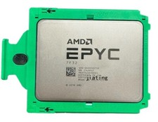 Unlocked AMD Rome EPYC 7F32 3.70GHz 8core 16-thread 128MB 180W SP3 CPU processor