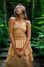 montana sunset midi dress