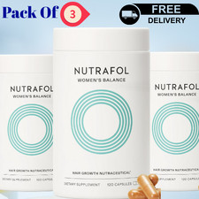Pack 3 Women Balance Hair Growth Supplements, 120- Cap / age 45 - Free Shipping