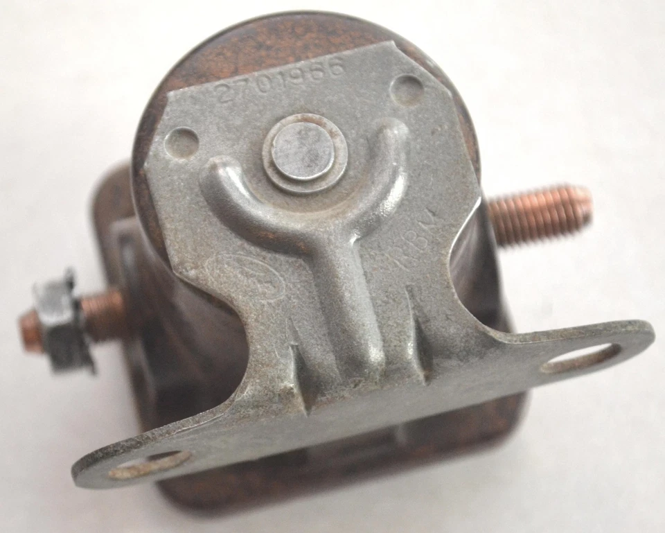 Solenoide relé de encendido de arranque Ford Brown 1956-1964, 1958 1959 1960 Edsel Foto 3 de 4