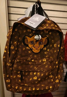 SAC à DOS / Backpack / Mochila Roi Lion Tête Disneyland Paris - Photo 1/2
