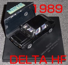 VCC101 1/43 Lancia Delta HF Integrale 16V 4WD Black Meta 1989 LUNCIA DELTA