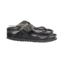 Birkenstock, Sandalen, Größe: 40, TATAMI, Leder, Schwarz, Damen #7Gz
