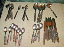Oneida Community Viola stainless flatware 44 piece