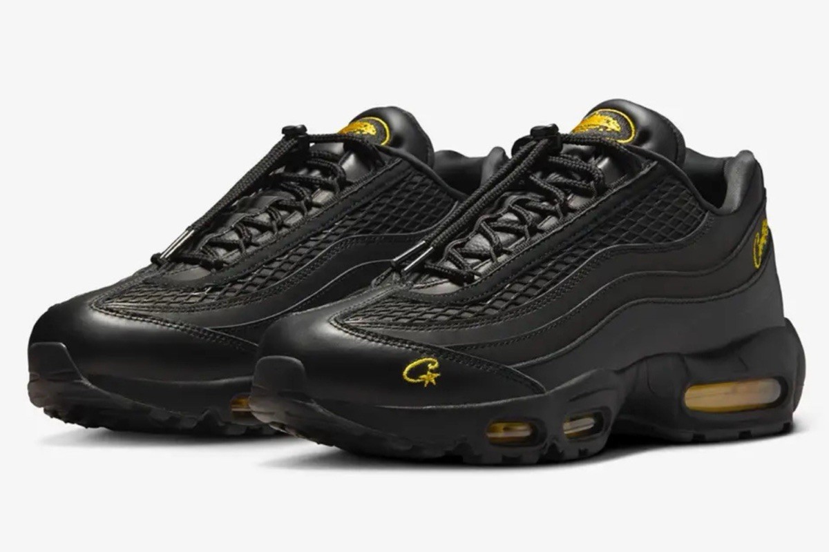 SAOLA Nike Air Max 95 Corteiz Honey nere taglia 8 5 US DS