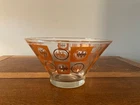 Vintage Anchor Hocking Mid-century Glass Serving Bowl, Gay Fad Studios Design