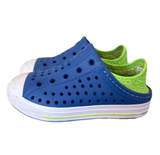 Skechers Toddler BOYS Foamies Flexible Molded Slip-On Shoe SIZE 9 Water Beach