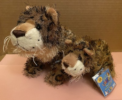 Webkinz Leopard and Lil Kinz Leopard With Sealed Code Tags