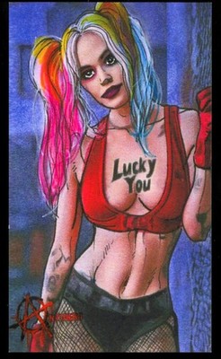 Artists Assemble Antihero Promo Exclusive Oversized Card Suicide Squad #'d 1/35