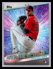 Gavin Williams Cleveland Guardians 2024 Topps Update #SMLB-74 Stars of MLB