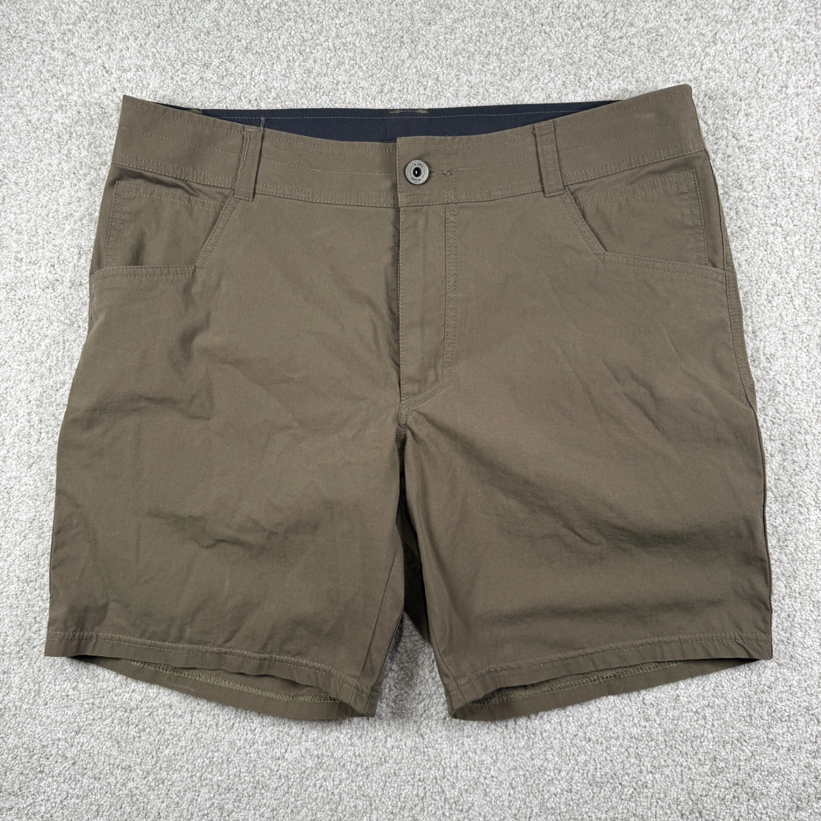 Kuhl Renegade Shorts Mens 36 Brown Cotton Blend Stretch Hiking Style 5271
Opens in a new window or t