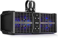 11" ATV/UTV Sound Bar, Waterproof Bluetooth UTV Speakers with Built-In Class D A