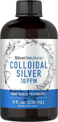 Colloidal Silver | 10 PPM | 8 Oz (236 Ml) | Nano Silver Technology Solutions | V