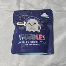 New The Woobles Crochet Kit - Snooky The Ghost - Glow in Dark Yarn