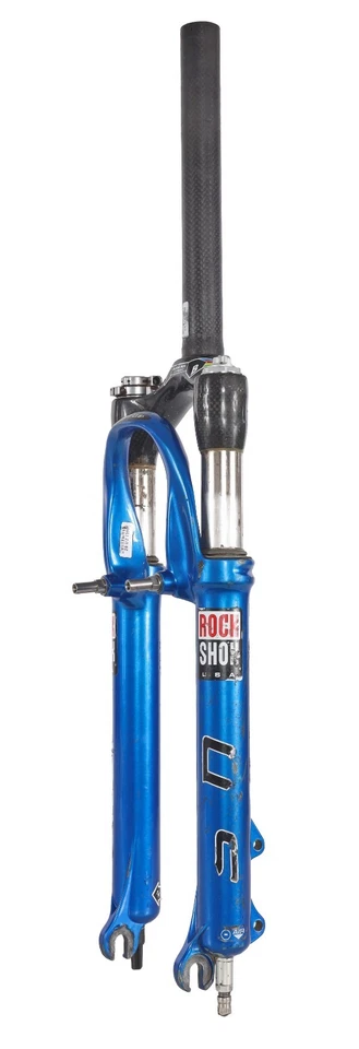 RockShox SID World Cup Dual Air 26" Mtn Bike Fork Carbon Ti 80mm Disc FOR PARTS - Image 3 of 4